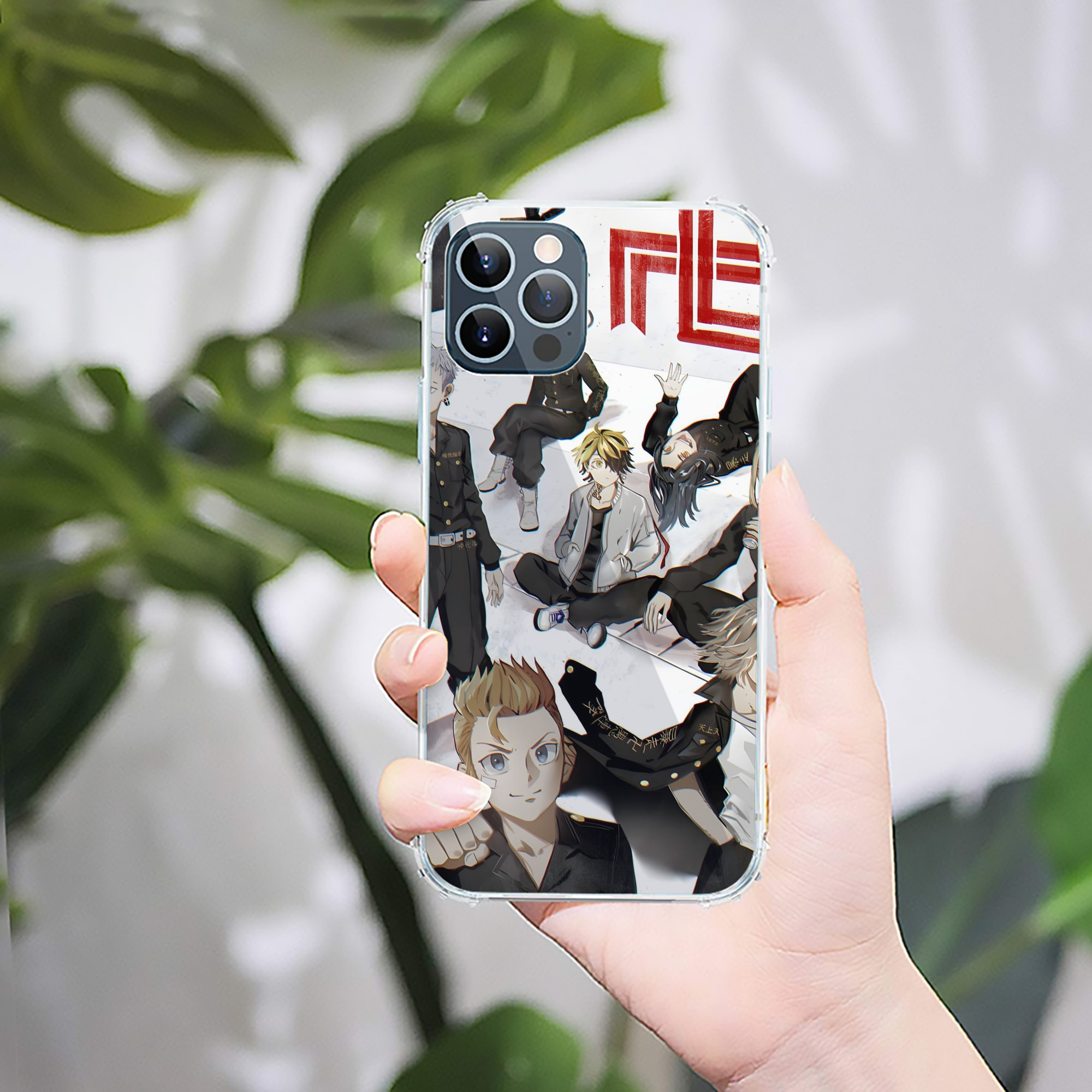 （画像用） 東京リベンジャーズ Tokyo Revengers 【iPhone 12シリーズ対応】透明スマホケース（クリアソフトケース）